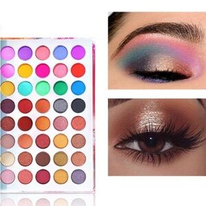 Popfeel Eye Palette 40 Eye Shadow Palette, Matte Eye Shadow Compact nwt Tray 398